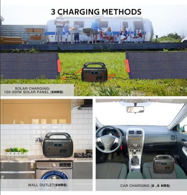 Портативная зарядная станция 1000Вт 1075 В/ч LiFePO4 ATZ Power