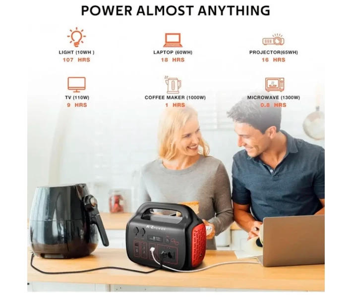 Портативная зарядная станция  ATZ Power 600W 642 Wh
