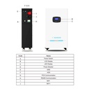 Suness lithium Battery 48v 300AH Power Solar