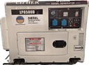 Дизельний генератор LIPHER LP8500D 6,5 кВт однофазний з електростартером