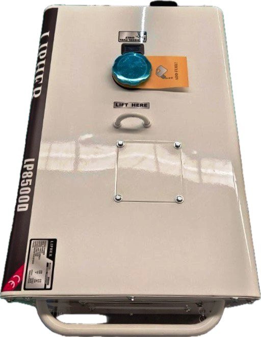 Дизельний генератор LIPHER LP8500D 6,5 кВт однофазний з електростартером