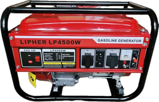 Генератор LIPHER LP 4500W бензиновий без стартера 3,8 кВт
